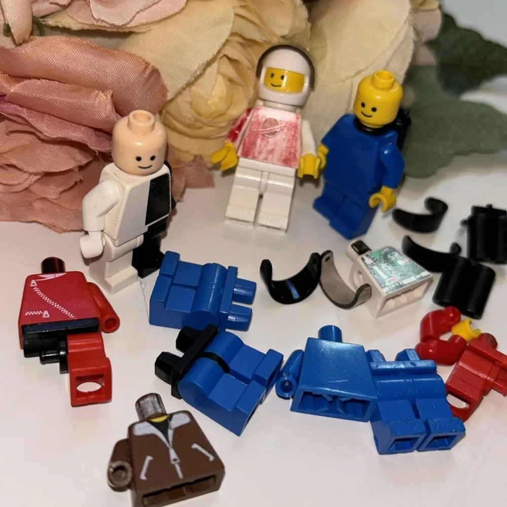 Lego Astronaut 1980s Vintage Lego People Basic Lego Minifigs Old Lego Minifigs